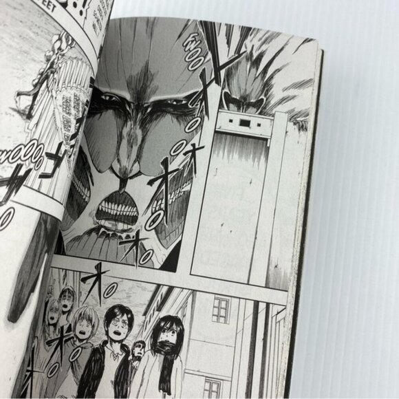 Attack on Titan Volume 1 Manga Novel by Hajime Isayama - Picture 10 of 12